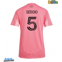 Inter Miami Sergio Busquets #5 Hjemmedrakt Dame 2025-26 Kortermet